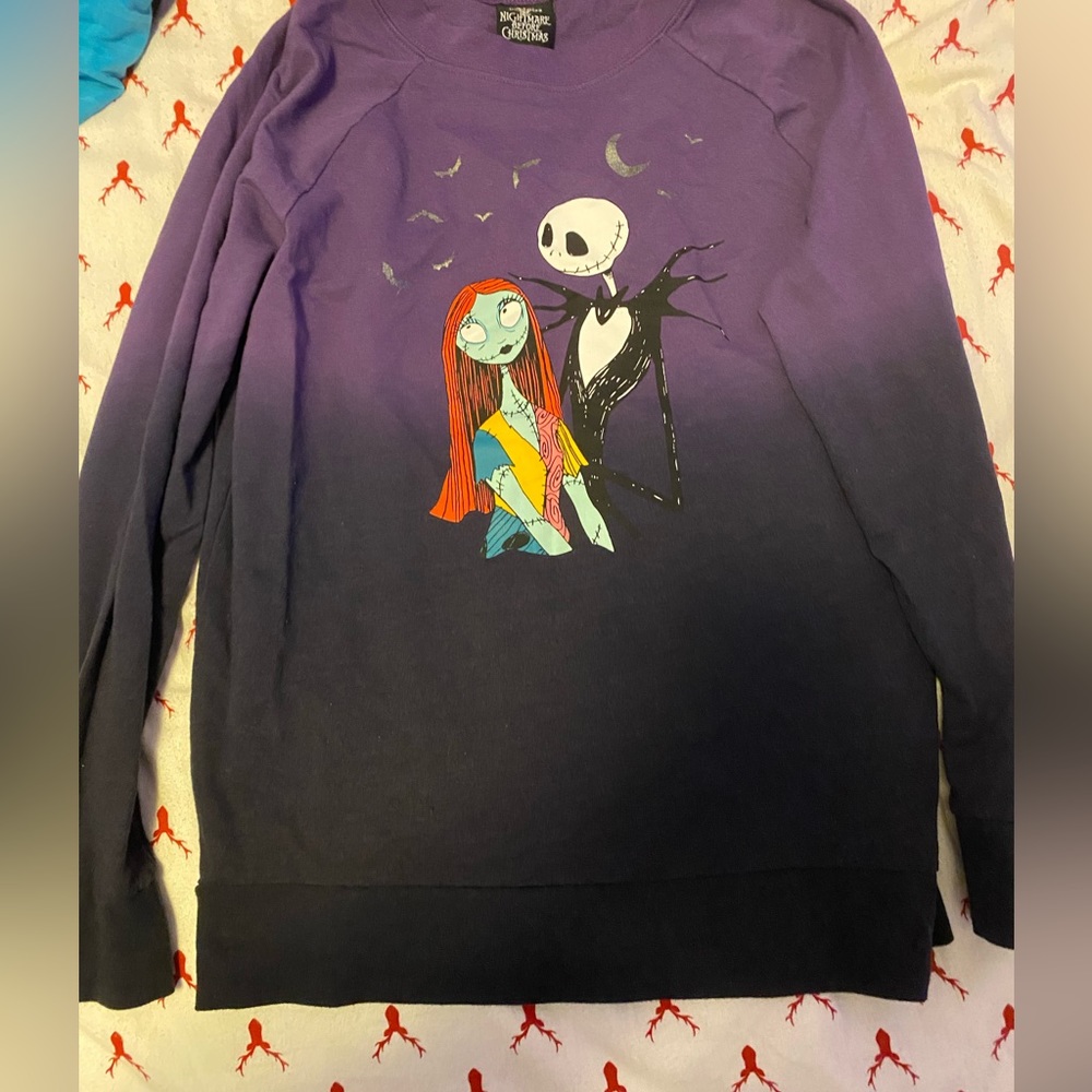 Nightmare before Christmas long sleeve shirt